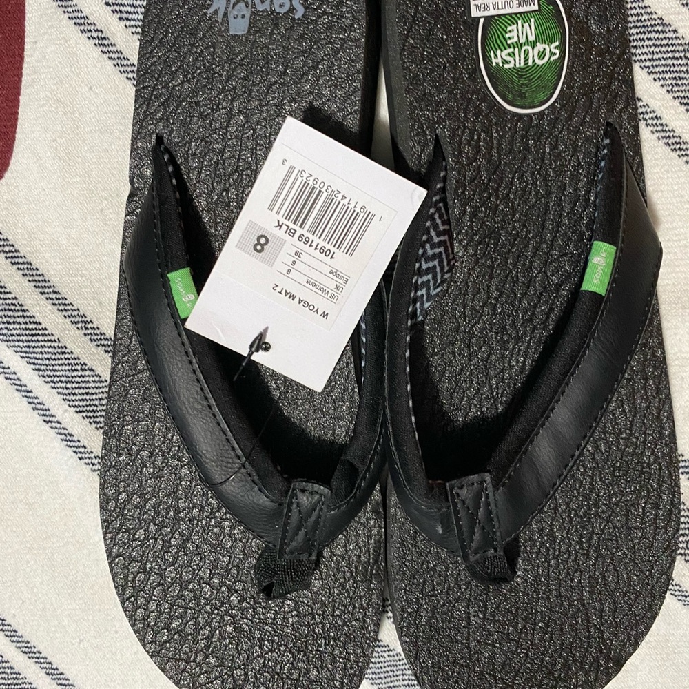 Sanuks Yoga Mat Flip Flops